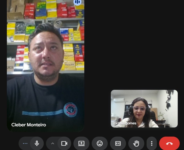 Atendimento online do Grupo AMEX por videochamada